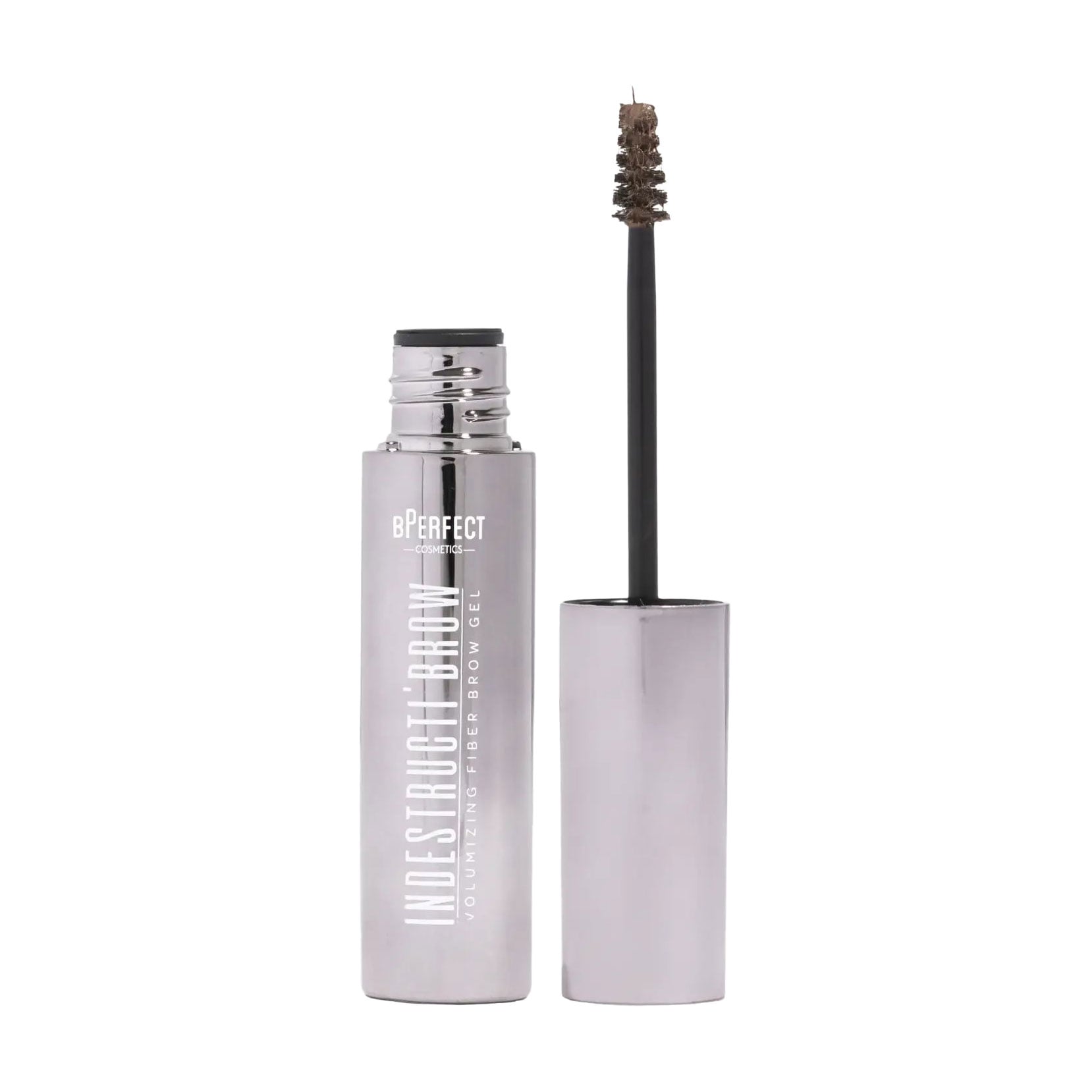 Гель для брів BPerfect Cosmetics Indestructi'Brow Volumizing Fiber Brow Gel, Brown, 8 мл